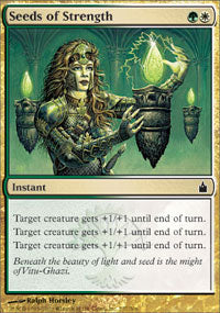 Seeds of Strength (Ravnica) Light Play Foil