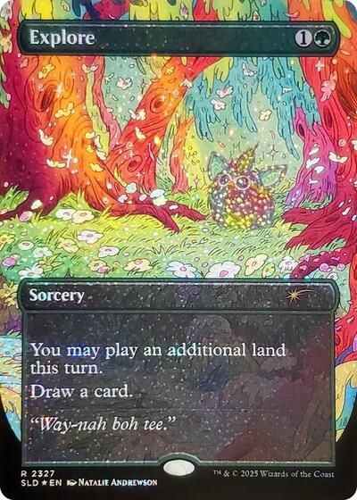Explore (2312) (Confetti Foil) (Secret Lair) Near Mint Foil