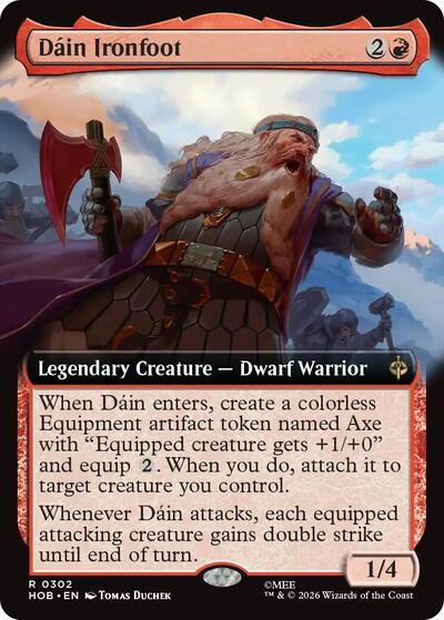 Dain Ironfoot  Extended Art|2|0|0.00