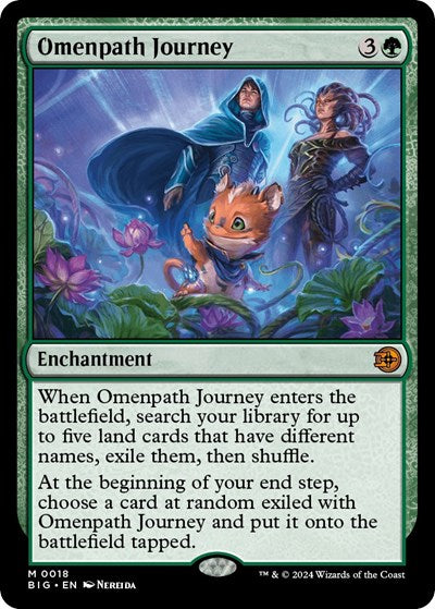 Omenpath Journey (Outlaws of Thunder Junction: The Big Score) Near Mint Foil