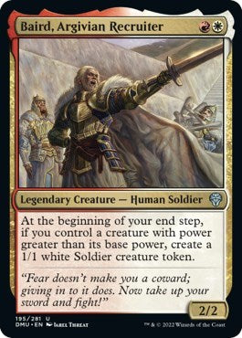 Baird, Argivian Recruiter (Dominaria United) Light Play Foil