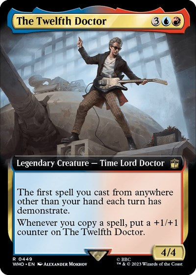 The Twelfth Doctor (Extended Art) (Universes Beyond: Doctor Who) Near Mint Foil