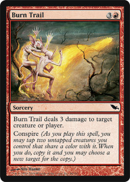Burn Trail (Shadowmoor) Medium Play Foil