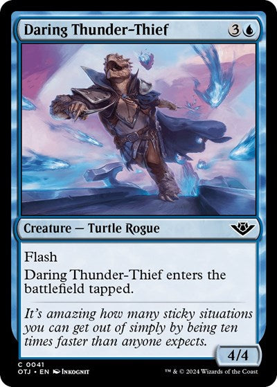 Daring Thunder-Thief (Outlaws of Thunder Junction) Light Play