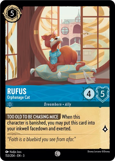 Rufus - Orphanage Cat (Into the Inklands) Near Mint