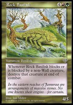 Rock Basilisk (Mirage) Medium Play