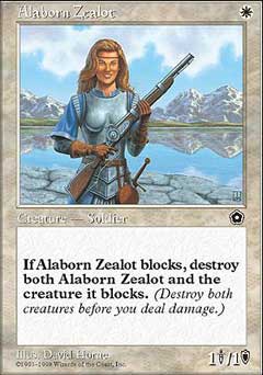 Alaborn Zealot (Portal Second Age) Near Mint