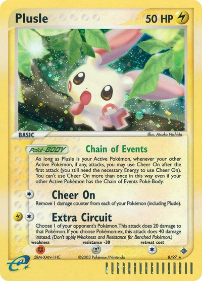 Plusle (Dragon) Near Mint Holofoil