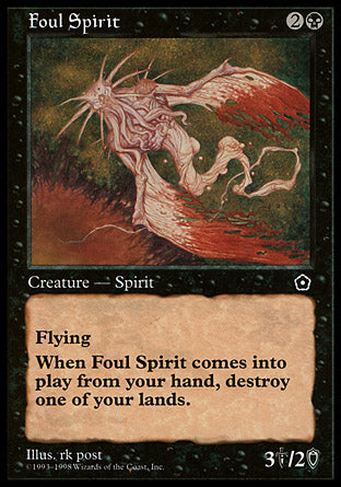 Foul Spirit (Portal Second Age) Light Play