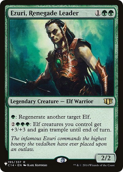 Ezuri, Renegade Leader (The List) Light Play