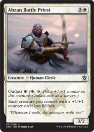 Abzan Battle Priest (Khans of Tarkir) Medium Play