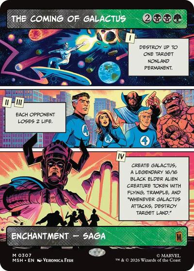 The Coming of Galactus  Borderless|1|0|0.00