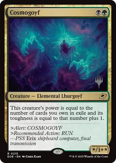 Cosmogoyf (Promo Pack: Edge of Eternities) Medium Play Foil