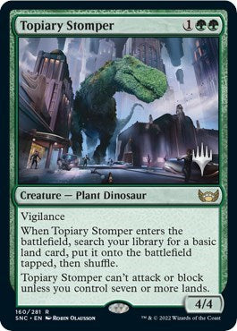 Topiary Stomper (Promo Pack: Streets of New Capenna) Near Mint