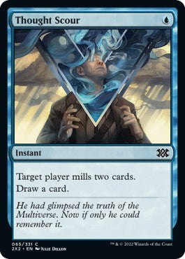 Thought Scour (Double Masters 2022) Light Play Foil