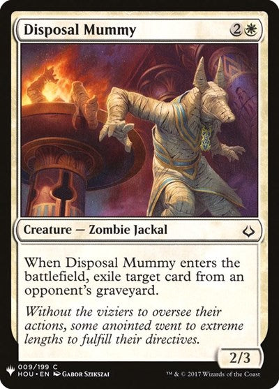 Disposal Mummy (Mystery Booster) Near Mint