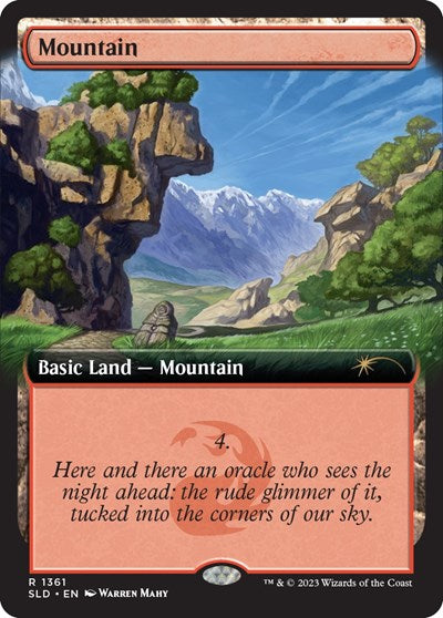 Mountain (1361) (Secret Lair) Near Mint