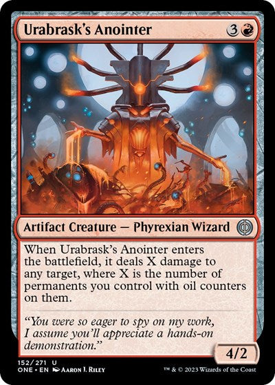 Urabrask's Anointer (Phyrexia: All Will Be One) Near Mint Foil