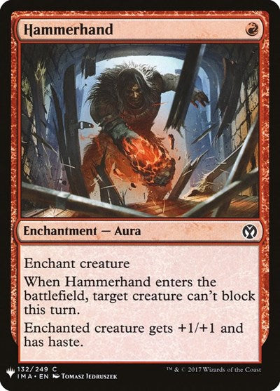 Hammerhand (Mystery Booster) Light Play