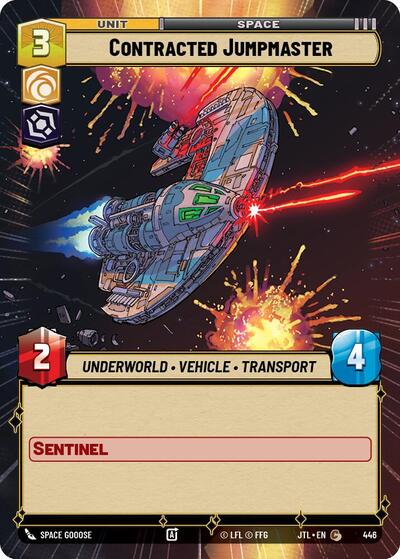 Contracted Jumpmaster (Hyperspace) (Jump to Lightspeed) Near Mint