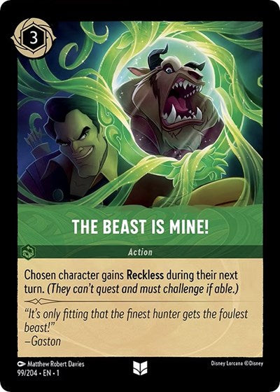 The Beast is Mine! (The First Chapter) Near Mint