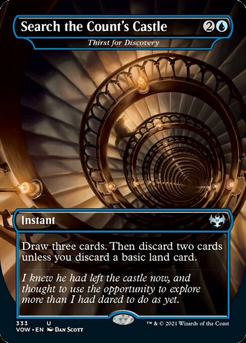 Search the Count's Castle (Innistrad: Crimson Vow) Medium Play Foil