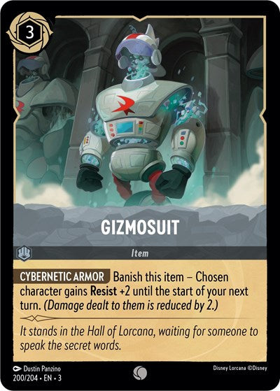 Gizmosuit (Into the Inklands) Near Mint Cold Foil