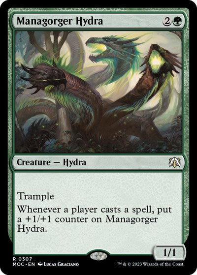 Managorger Hydra (Commander: March of the Machine) Near Mint