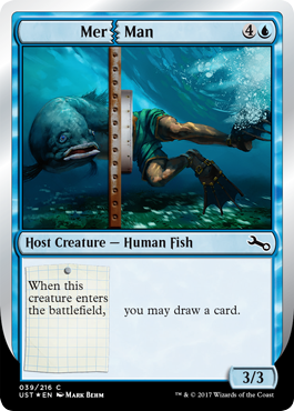 Mer Man (Unstable) Light Play