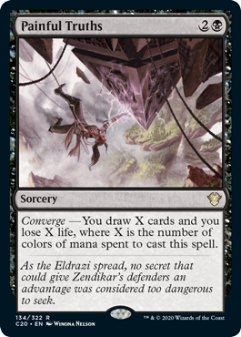 Painful Truths (Commander 2020 Ikoria) Light Play