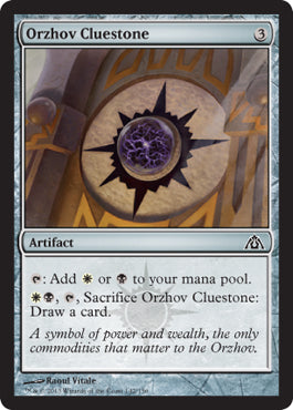 Orzhov Cluestone (Dragon's Maze) Medium Play Foil