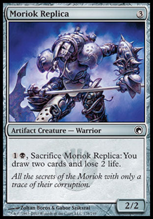 Moriok Replica (Scars of Mirrodin) Medium Play Foil