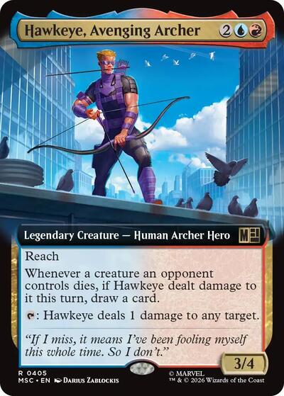 Hawkeye  Avenging Archer  Extended Art|1|0|0.00