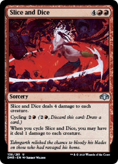 Slice and Dice (Dominaria Remastered) Near Mint