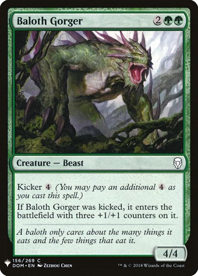 Baloth Gorger (Mystery Booster) Near Mint