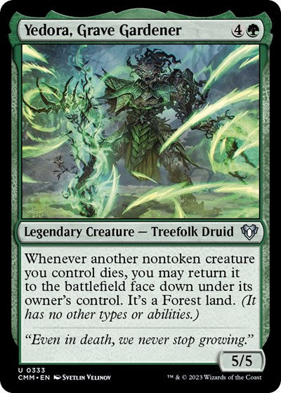 Yedora, Grave Gardener (Commander Masters) Light Play