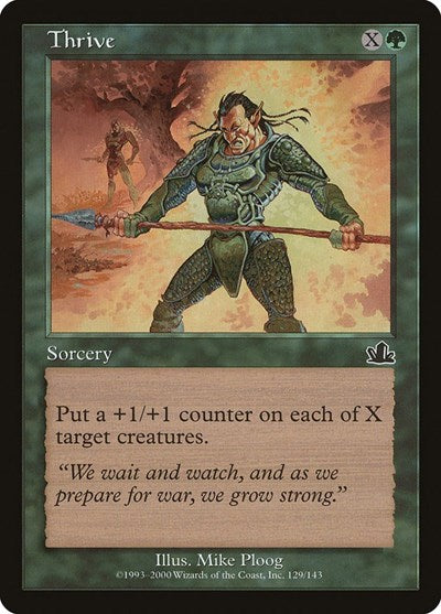 Thrive (Prophecy) Medium Play
