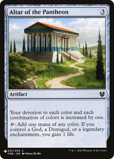 Altar of the Pantheon (Secret Lair Commander: From Cute to Brute) Near Mint