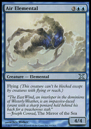 Air Elemental (10th Edition) Medium Play