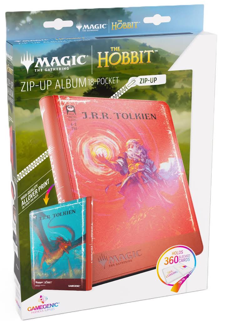 Gamegenic Hobbit Zip Up 18-Pocket Binder