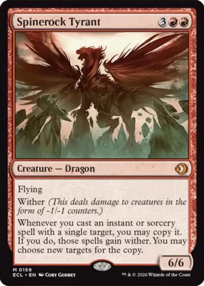 Spinerock Tyrant (Lorwyn Eclipsed) Light Play