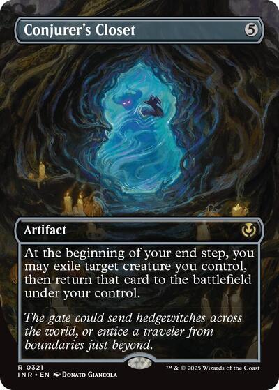 Conjurer's Closet (Borderless) (Innistrad Remastered) Near Mint
