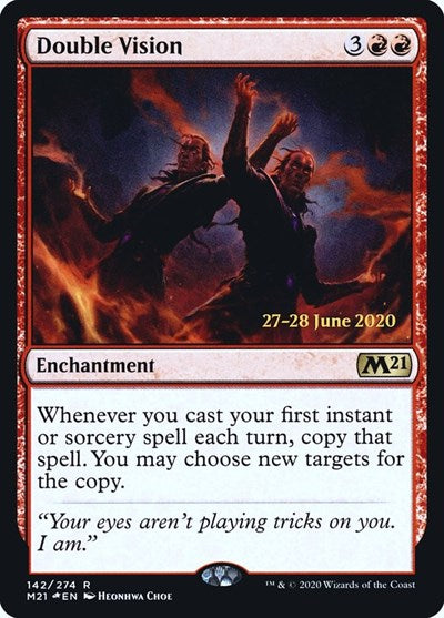 Double Vision (Promos: Prerelease Cards) Light Play Foil