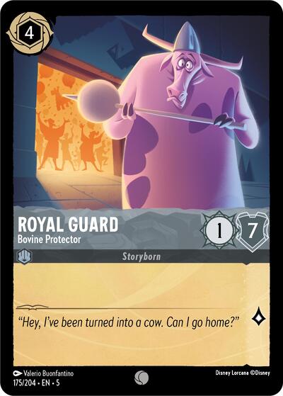 Royal Guard - Bovine Protector (Shimmering Skies) Near Mint