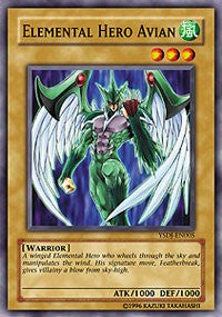 Elemental HERO Avian (Starter Deck: Jaden Yuki) Near Mint Unlimited