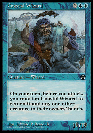 Coastal Wizard (Portal Second Age) Near Mint