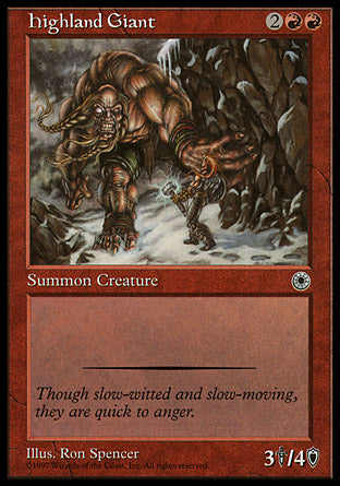Highland Giant (Portal) Damaged / Poor