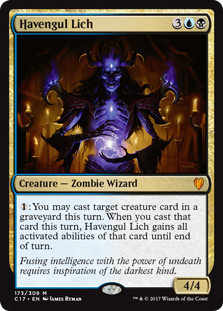 Havengul Lich (Commander 2017) Medium Play