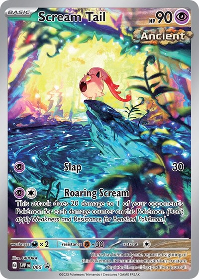 Scream Tail - 065 (SV: Scarlet & Violet Promo Cards) Near Mint Holofoil