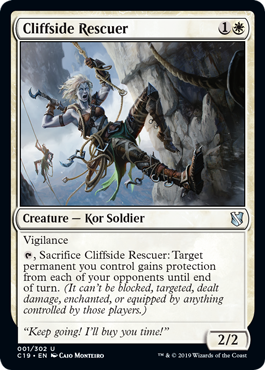 Cliffside Rescuer (Commander 2019) Light Play